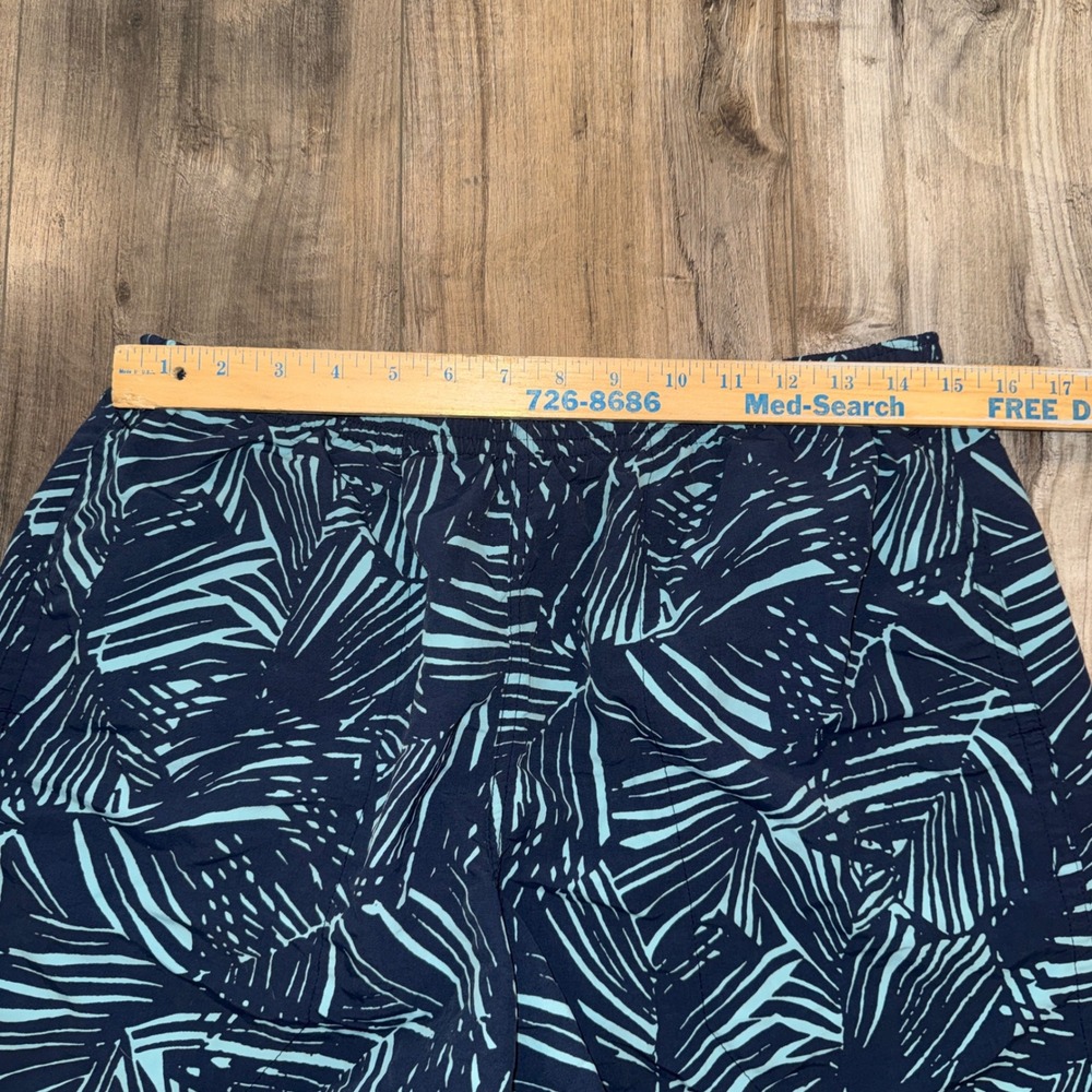 Patagonia Baggies Shorts L Blue Print Lined Swim Athletic Outdoor Mens - Picture 7 of 8